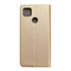 MobilMajak MG Puzdro / obal pre Xiaomi Redmi 9C zlatý - kniha Smart case