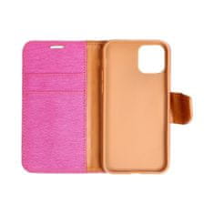 FORCELL Puzdro / obal pre Apple iPhone 13 Pro Max ružové - kniha Canvas Book case
