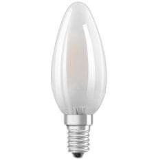 Osram 3x LED žiarovka LED E14 B35 4,5W = 40W 470lm 2700K Teplá biela 300°