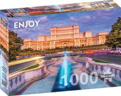 ENJOY Puzzle Parlamentné námestie, Bukurešť, Rumunsko 1000 dielikov