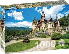 ENJOY Puzzle Kráľovský hrad, Sinaia, Rumunsko 1000 dielikov