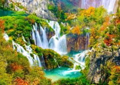 ENJOY Puzzle Plitvické vodopády na jeseň 1000 dielikov
