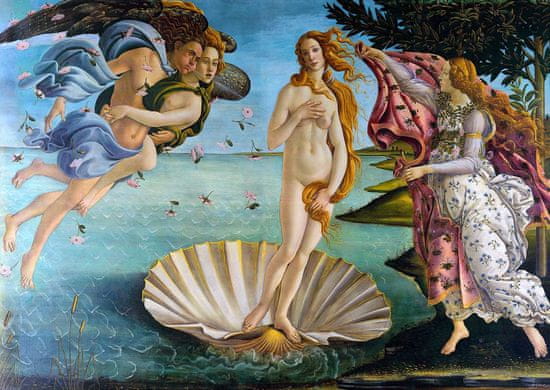 ENJOY Puzzle Sandro Botticelli: Zrodenie Venuše 1000 dielikov