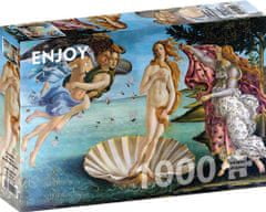 ENJOY Puzzle Sandro Botticelli: Zrodenie Venuše 1000 dielikov