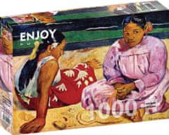 ENJOY Puzzle Paul Gaugin: Tahitské ženy 1000 dielikov