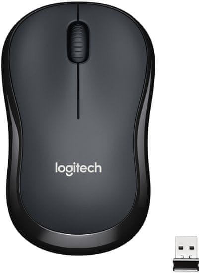 Logitech M220 Silent (910-004878), čierna