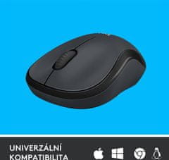 Logitech M220 Silent (910-004878), čierna