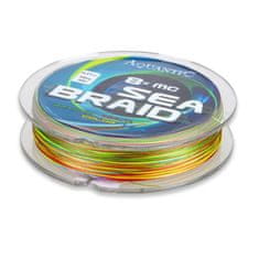 Aquantic šnúra osempramenná MC Sea-Braid 0,26 mm 300 m multicolor