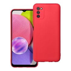 FORCELL Obal / kryt pre Samsung Galaxy A03s červený - Forcell SOFT