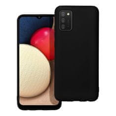 FORCELL Obal / kryt pre Samsung Galaxy A02s čierny - Forcell Soft