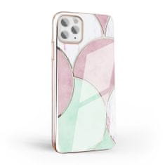 FORCELL Obal / kryt pre Samsung Apple iPhone 12 Pro Max - Forcell MARBLE COSMO