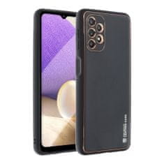 FORCELL Obal / kryt pre Samsung Galaxy A32 5G čierny - Forcell LEATHER