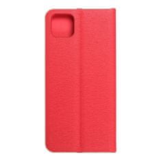 FORCELL Puzdro / obal pre Samsung Galaxy A22 5G červený - kniha Forcell LUNA