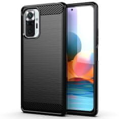 FORCELL Obal / kryt pre Xiaomi Redmi Note 10 Pro čierny - Forcell CARBON