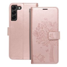 FORCELL Puzdro / obal pre Samsung Galaxy S22 Plus ružové - kniha Forcell MEZZO