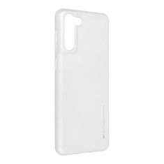 FORCELL Obal / kryt pre Samsung Galaxy S21 Plus strieborný - i-Jelly Case Mercury