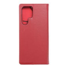 MobilMajak MG Puzdro / obal pre SAMSUNG Galaxy S22 Ultra Leather Forcell case SMART PRO červené