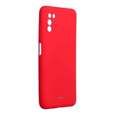 ROAR Obal / kryt pre Samsung Galaxy A03s červený - Roar Colorful Jelly