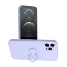 FORCELL Obal / kryt pre Apple iPhone 12 Pro Max fialové - Forcell SILICONE RING