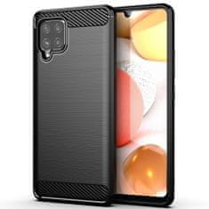 FORCELL Obal / kryt pre Samsung Galaxy A42 5G čierny - Forcell CARBON Case