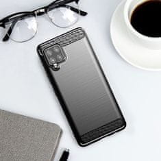 FORCELL Obal / kryt pre Samsung Galaxy A42 5G čierny - Forcell CARBON Case