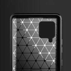 FORCELL Obal / kryt pre Samsung Galaxy A42 5G čierny - Forcell CARBON Case