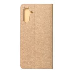 FORCELL Puzdro / obal pre Samsung Galaxy A13 zlaté - Forcell Luna Book Gold