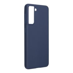 FORCELL Obal / kryt pre Samsung Galaxy S21 FE tmavomodrý - Forcell SOFT Case