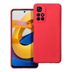 FORCELL Obal / kryt pre Xiaomi Poco M4 Pro 5G červený - Forcell SOFT