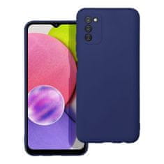 FORCELL Obal / kryt pre Samsung Galaxy A03s tmavomodrý - Forcell SOFT