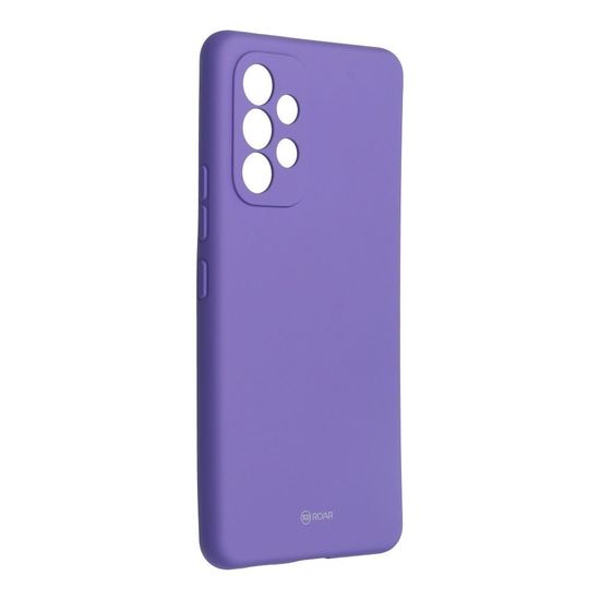 ROAR Obal / kryt pre Samsung Galaxy A53 5G fialový - Roar Jelly Case