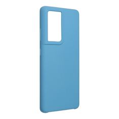 FORCELL Obal / kryt pre Samsung Galaxy S21 Ultra modrý - Forcell Silicone