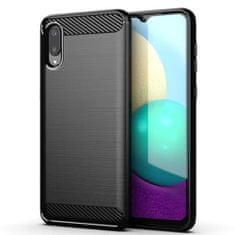 FORCELL Obal / kryt pre Samsung Galaxy A02s čierny - Forcell CARBON