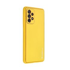 FORCELL Obal / kryt pre Samsung Galaxy A72 ( 4G ) žltý - Forcell LEATHER