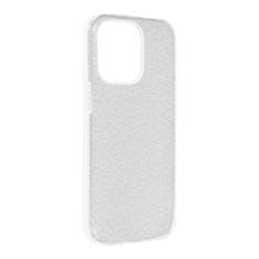 FORCELL Obal / kryt pre Apple iPhone 13 Pro strieborný - Forcell Shining Case