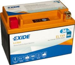 Exide Li-ion motobatéria 12 V, 2,3 Ah, 180 A, ELTX9