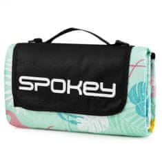 Spokey PICNIC FLAMINGO Pikniková deka guľatá, priemer 150 cm