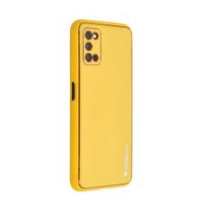 FORCELL Obal / kryt pre Samsung Galaxy A03S žltý - Forcell LEATHER