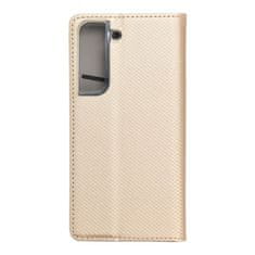 MobilMajak MG Puzdro / obal pre Samsung Galaxy S22 zlaté - kniha Smart Case