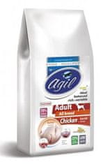 Agil Adult All Breed Low Grain Chicken, Lamb, Tuna 10kg