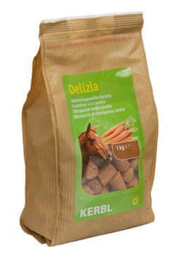 Kerbl Pochúťka pre kone Delizia mrkvu 1kg