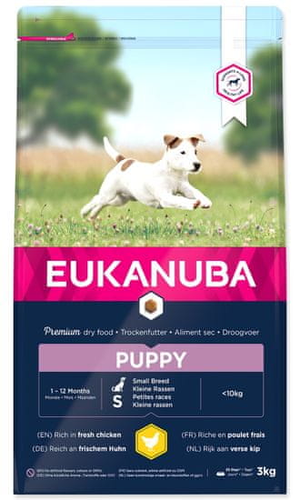 Eukanuba Puppy & Junior Small Breed 3 kg