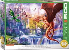 EuroGraphics Puzzle Kráľovstvo drakov XL 500 dielikov