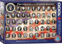 EuroGraphics Puzzle Prezidenti Spojených Štátov Amerických 1000 dielikov