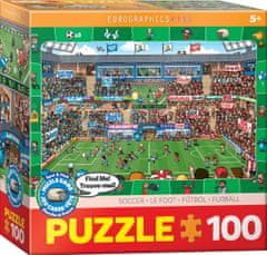 EuroGraphics Puzzle Futbal 100 dielikov