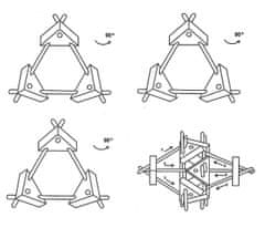 Mi Toys Bambusový hlavolam Triangulated