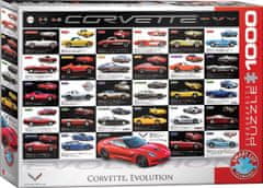 EuroGraphics Puzzle Vývoj Corvette 1000 dielikov