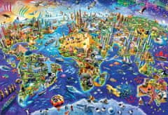 EuroGraphics Puzzle Bláznivý svet 2000 dielikov