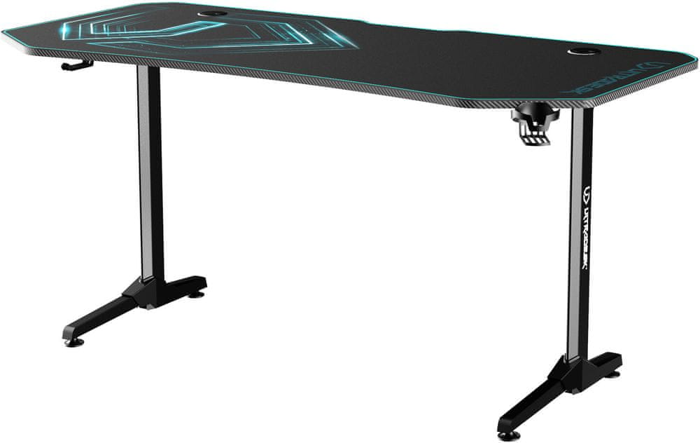 Ultradesk Frag XXL (UDESK-FX-BL), čierny/modrý