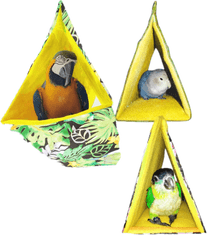 Parrotclub Hračka pre papagáje a vtáky Tropical Hut Extra L